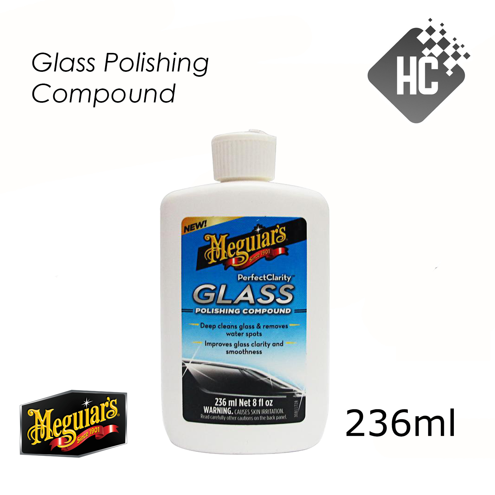 Glass Towel Meguiar's Perfect Clarity, 40.6 x 40.6cm - X210300