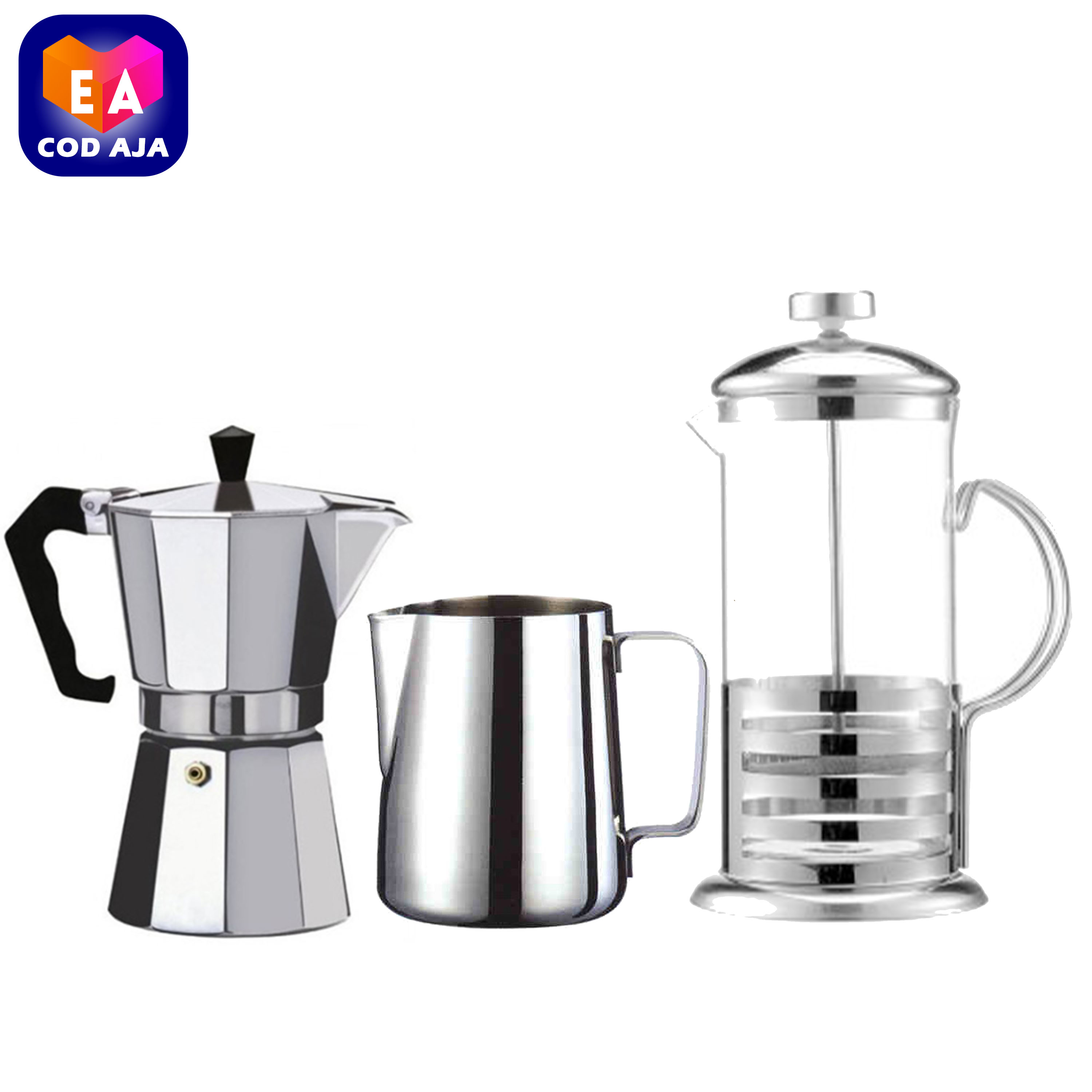 French Press Manual Coffee Maker 