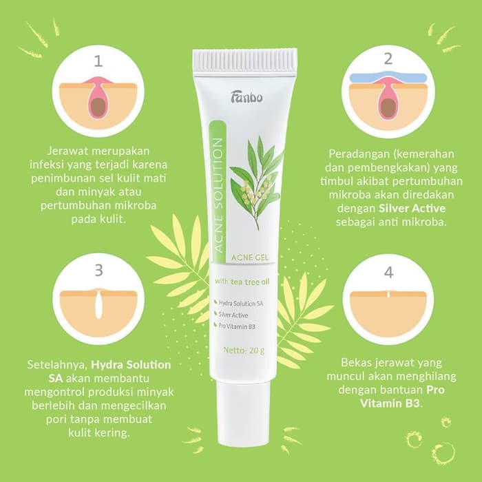 fanbo acne solution moisturizer gel