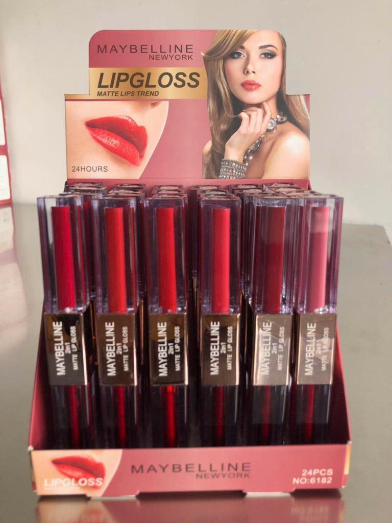 maybelline 2 in 1 matte lip gloss