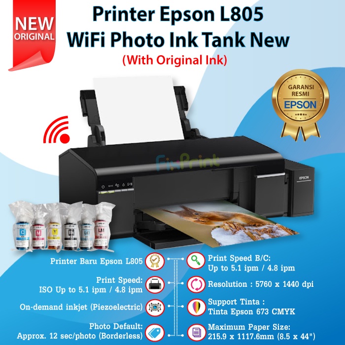Jual Printer Epson L550 Terbaru - Aug 