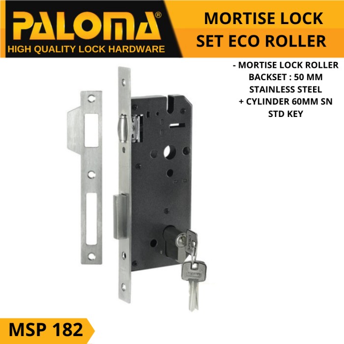 (✅👍BISA COD) BODY KUNCI PALOMA MSP 182 SET PALOMA STANDARD ROLLER 50 MM + CYLINDER SEDIA JUGA Gagang pintu rumah|Gagang pintu|Gagang pintu bulat|Gagang pintu rumah 2 pintu|Gagang pintu lemari kayu (✅👍BISA COD) BODY KUNCI PALOMA MSP 182 SET PALOMA STANDARD ROLLER 50 MM + CYLINDER SEDIA JUGA Gagang pintu rumah|Gagang pintu|Gagang pintu bulat|Gagang pintu rumah 2 pintu|Gagang pintu lemari kayu
