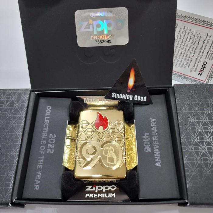 ZIPPO 49866 ARMOR 90TH ANNIVERSARY 4SIDES COTY 2022 GOLD PLAT - GHOSTORE7 Giá 4,143,000 Đồng*Miễn phí vận chuyển