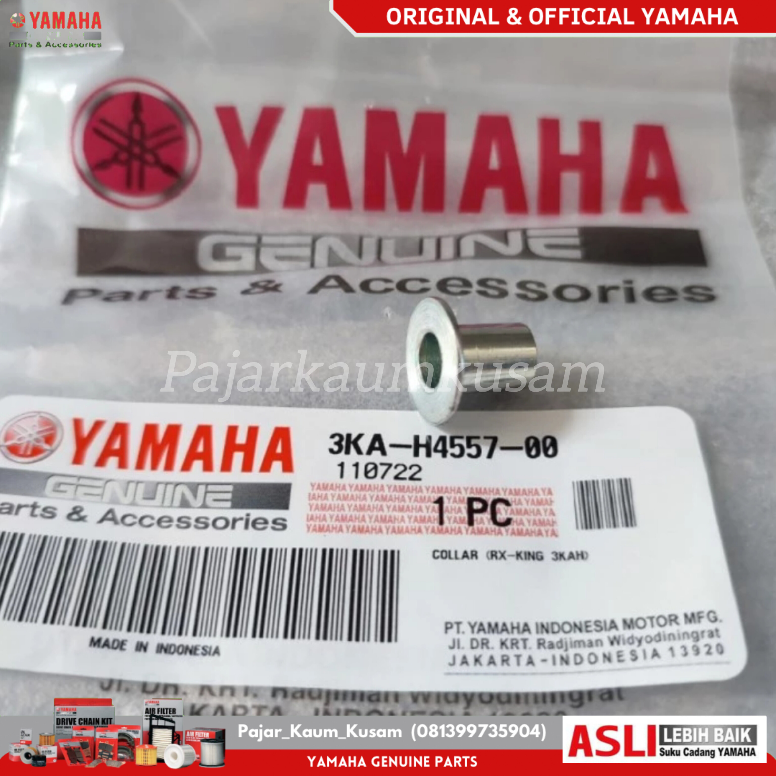 BOSH COLLAR BREKET LAMPU BELAKANG STOPLAM RX KING ORIGINAL 3KA-H4557-00 COLLAR Harga 15,000 rupiah*Gratis Ongkir
