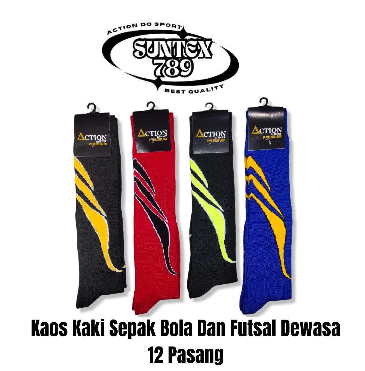 12 Pasang, Kaos Kaki Sepak bola Dan Futsal Dewasa Motif Tanduk, Panjang Dan Tebal, Kaos kaki Olahraga Harga 86,999 rupiah*Gratis Ongkir