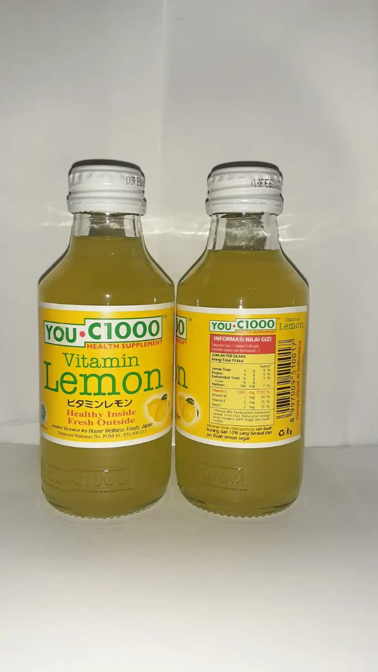 Minuman You C1000 Vitamin Lemon Healthy Inside Fresh Outside Lazada Indonesia