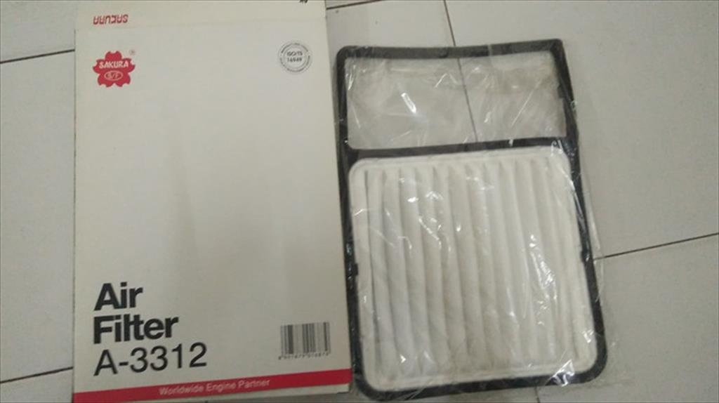 Filter Saringan Udara Toyota Avanza Sakura A-3312 Harga 60,999 Ringgit*Penghantaran Percuma