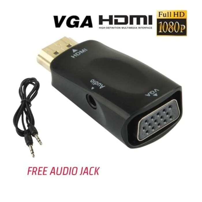 hdmi to vga and audio