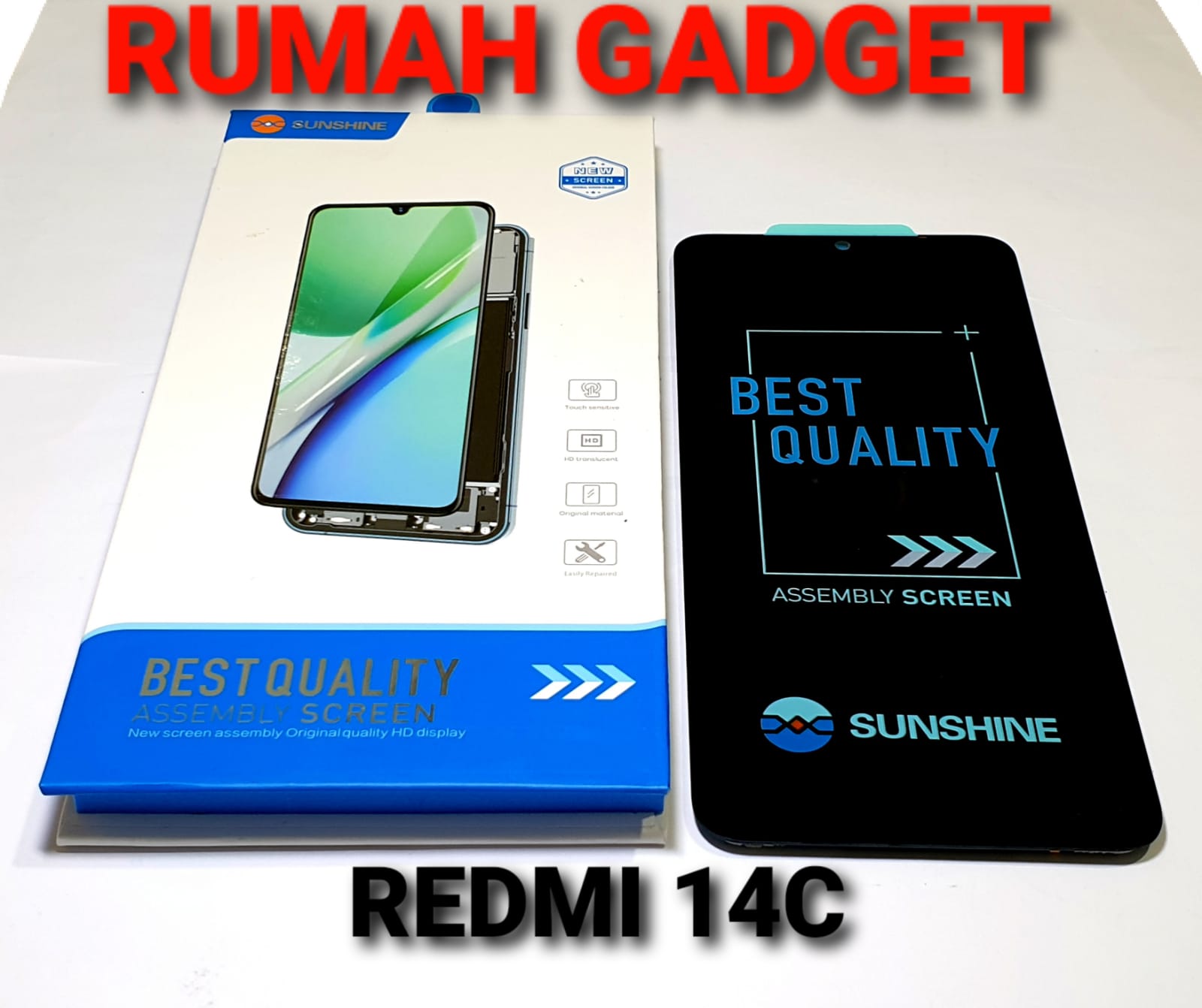 LCD REDMI 14C/REDMI A3 PRO/REDMI A4/POCO C75/POCO M7 FULLSET TOUCHSCREEN SUNSHINE Harga  160,000 Ringgit*Penghantaran Percuma