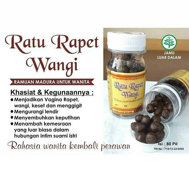 Jamu Mujarab Jamu Madura Ratu Rapet Wangi Perapat Miss V Obat Keputihan Perawatan Kewanitaan Herbal Ramuan Madura Lazada Indonesia