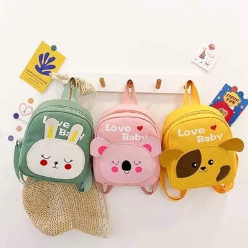 Lazada Indonesia - FREE ONGKIR COD Tas ransel karakter hewan anak tk dan paud lucu