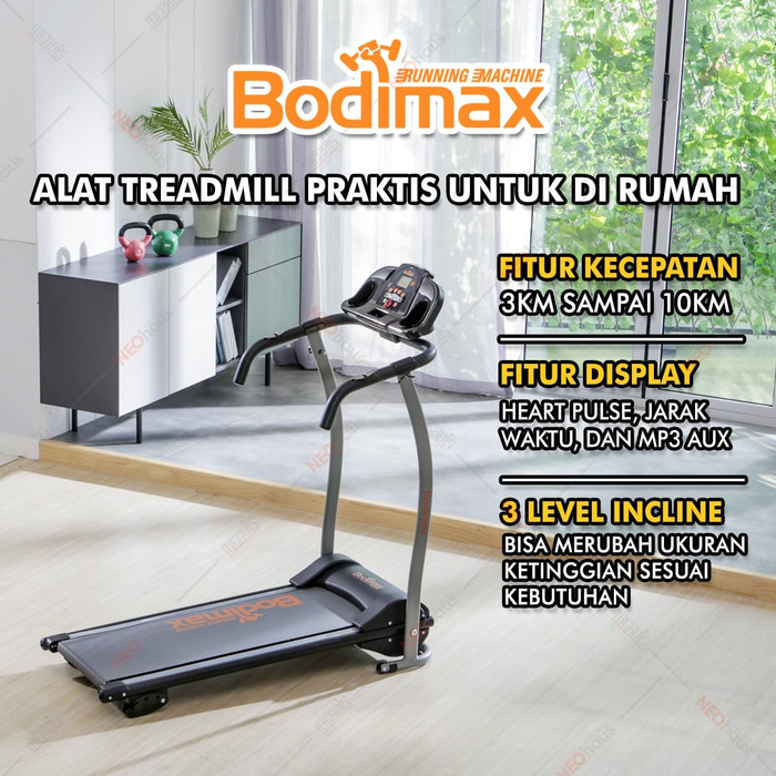 treadmill bodimax running machine