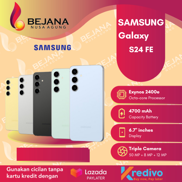 Samsung Galaxy S24 FE ( Ram 8GB + Rom 512GB ) Garansi Resmi Harga  10,999,000 Ringgit*Penghantaran Percuma