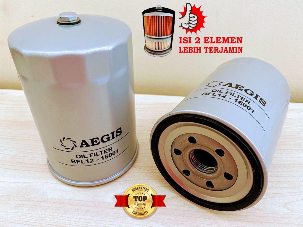 Filter Oli BFL12-16001 Toyota Dyna, Rino, Hino Dutro Harga 55,250 rupiah*Gratis Ongkir