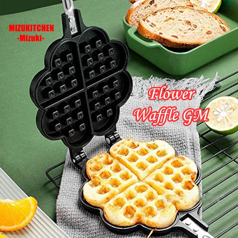 waffle maker flower