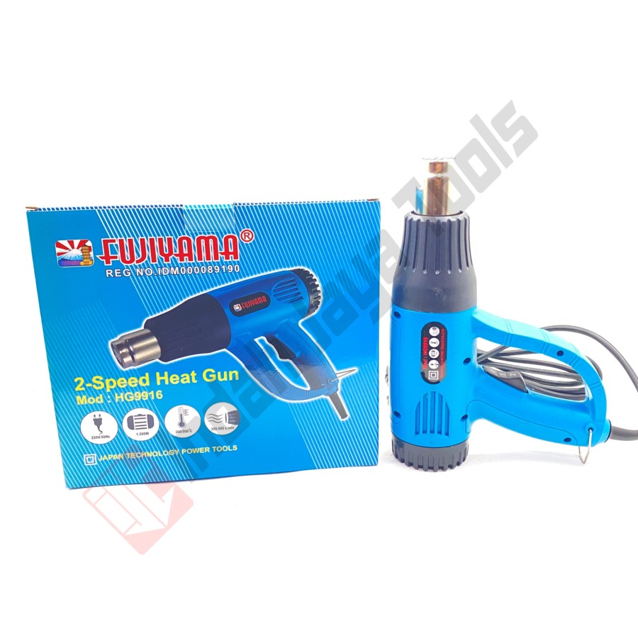 Jual FUJIYAMA HG9916 Heat Gun 1500 Watt Hot Air Gun Pistol Pemanas Hot