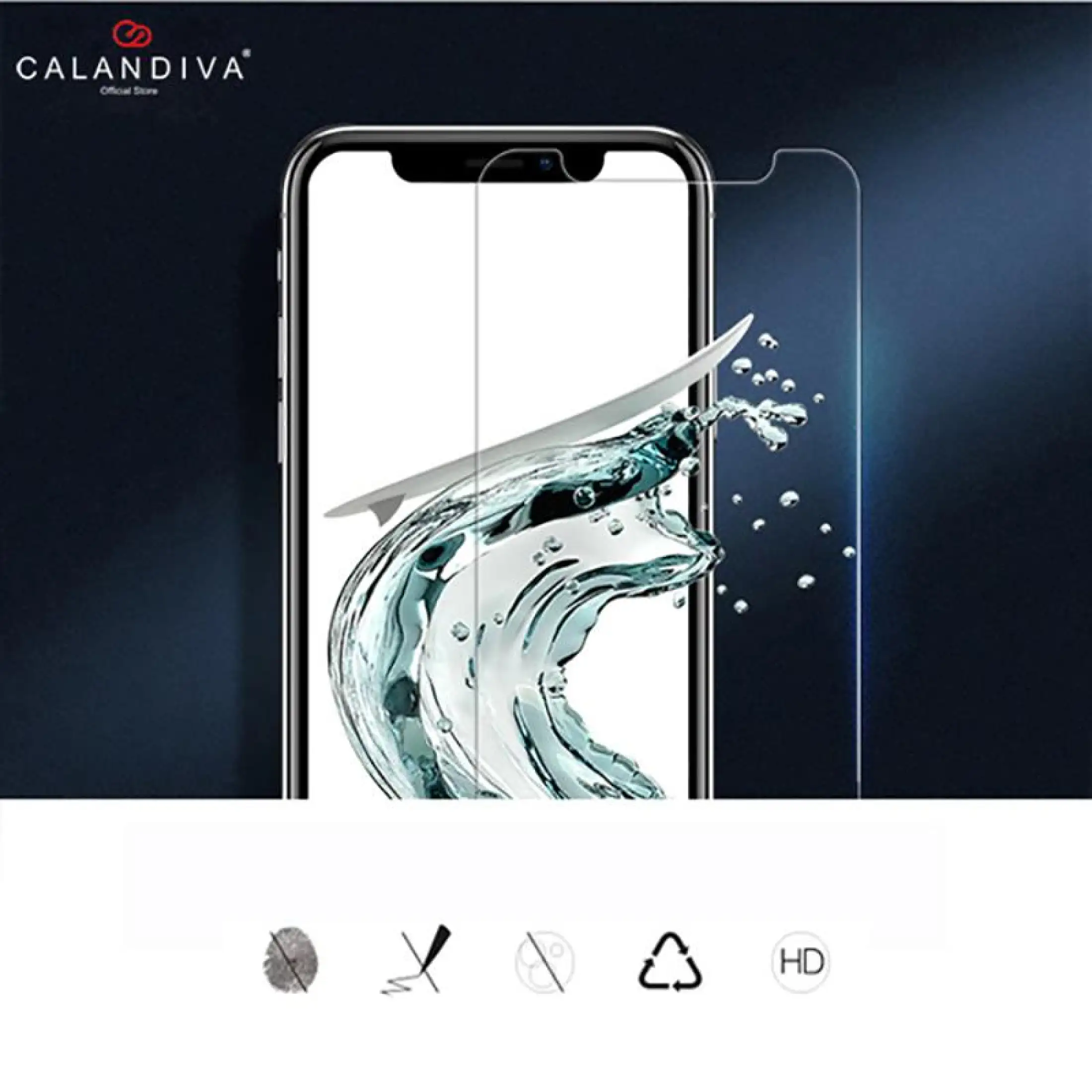 Calandiva One X 2 5dtempered Glass Asus Zenfone 3 Ze520kl Z017db Sama Ukuran 5 2 Inch Clear Lazada Indonesia