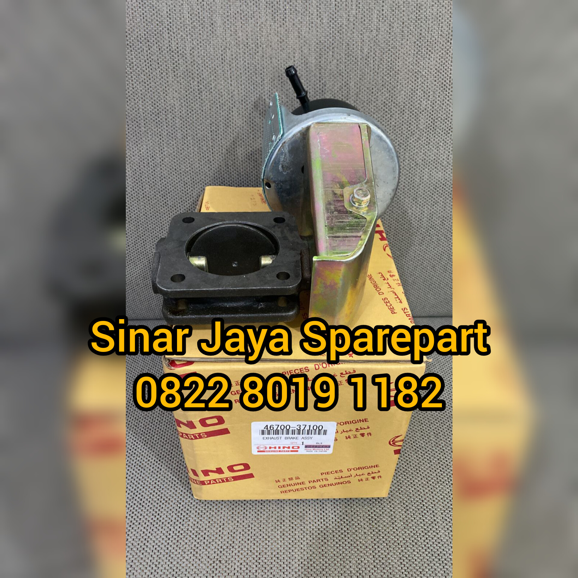 Retarder Assy Exhaust Brake Toyota Dyna Saurus 110 115 125 130 Hino Dutro 110 125 130 46700-37100 Harga 950,000 Ringgit*Penghantaran Percuma
