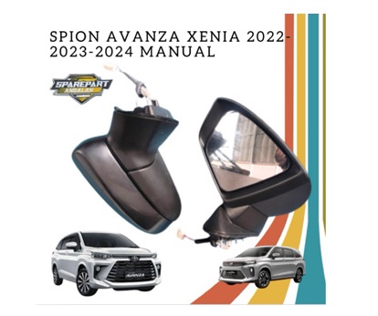 spion avanza Xenia 2022 2023 2024 lipat manual Harga 650,000 rupiah*Gratis Ongkir