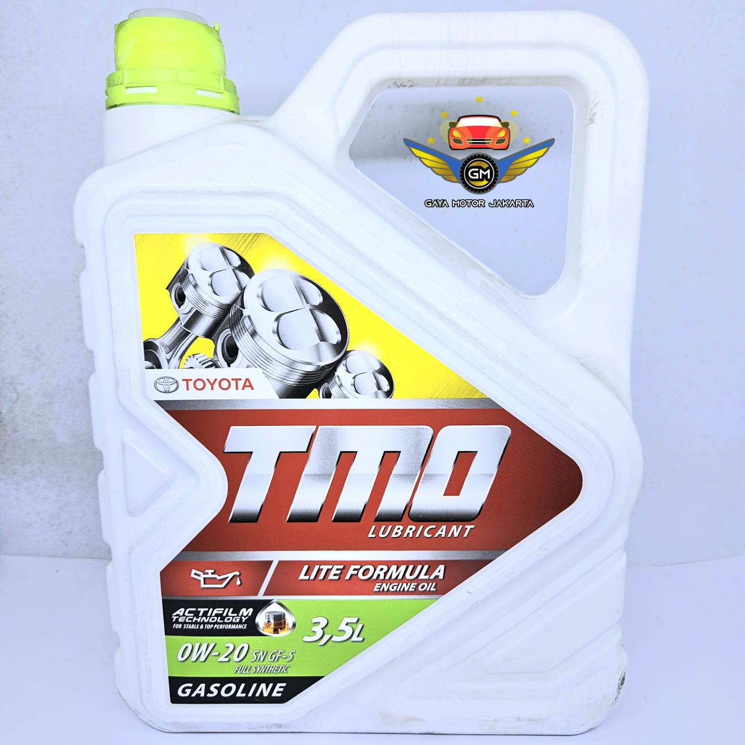 Oli TMO 0W-20-SN GF5 3,5 Liter Bensin Galon Asli Harga 390,000 rupiah*Gratis Ongkir