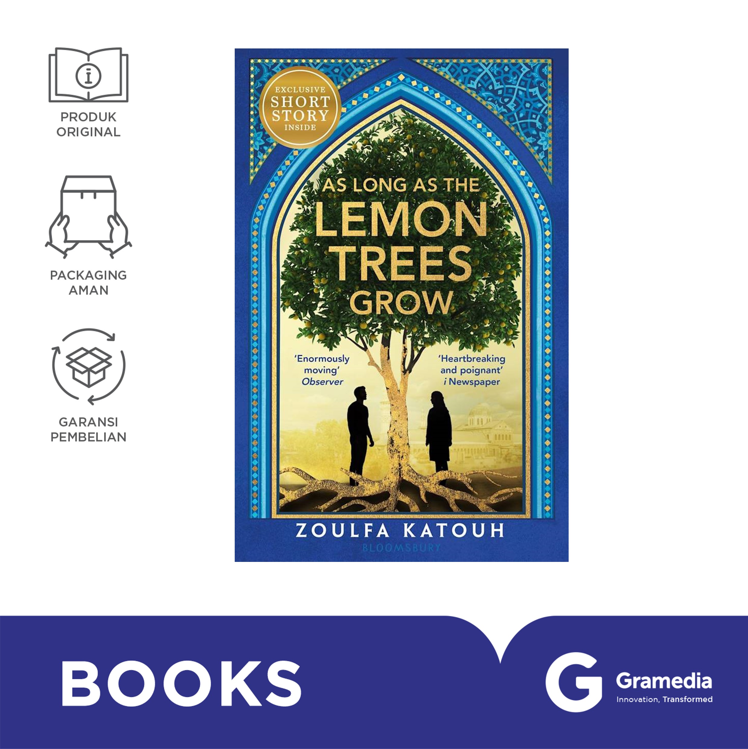 As long as the lemon trees grow (English version) - Merek Gramedia Harga 177,000 rupiah*Gratis Ongkir
