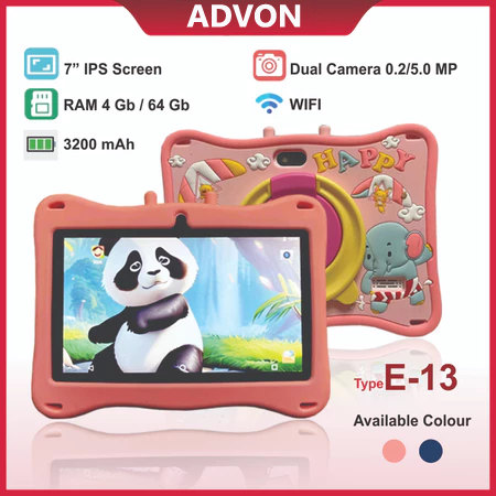 【Bisa COD】Tablet PC F08 Kids Anak Tablet 10.1 Inch 12+512GB Murah Android Edukasi Belajar Layar Sentuh IPS 7 Inch WiFi Only 5000 mAh Kids Study Tablet Touch Harga 656,600 rupiah*Gratis Ongkir