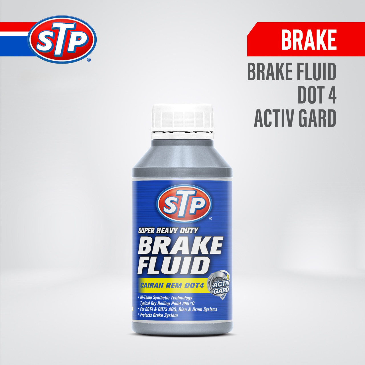 STP brake fluid 300 ml dot 4 Harga 39,585 rupiah*Gratis Ongkir