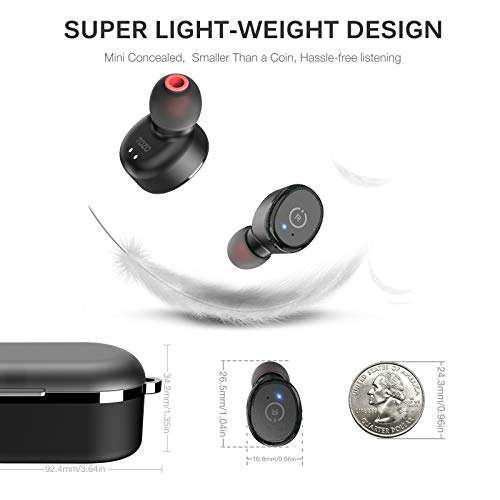 TOZO T10 Bluetooth Hitam Nirkabel Di Headphone Telinga | Lazada Indonesia