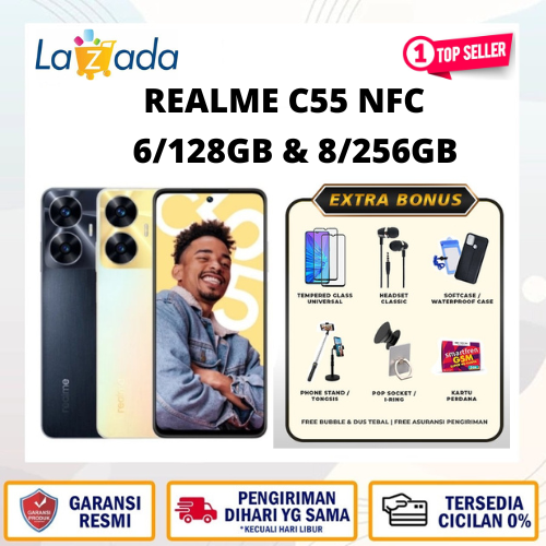 Realme C55 6/128 8/256 warranty like new Giá 1,675,000 Đồng*Miễn phí vận chuyển