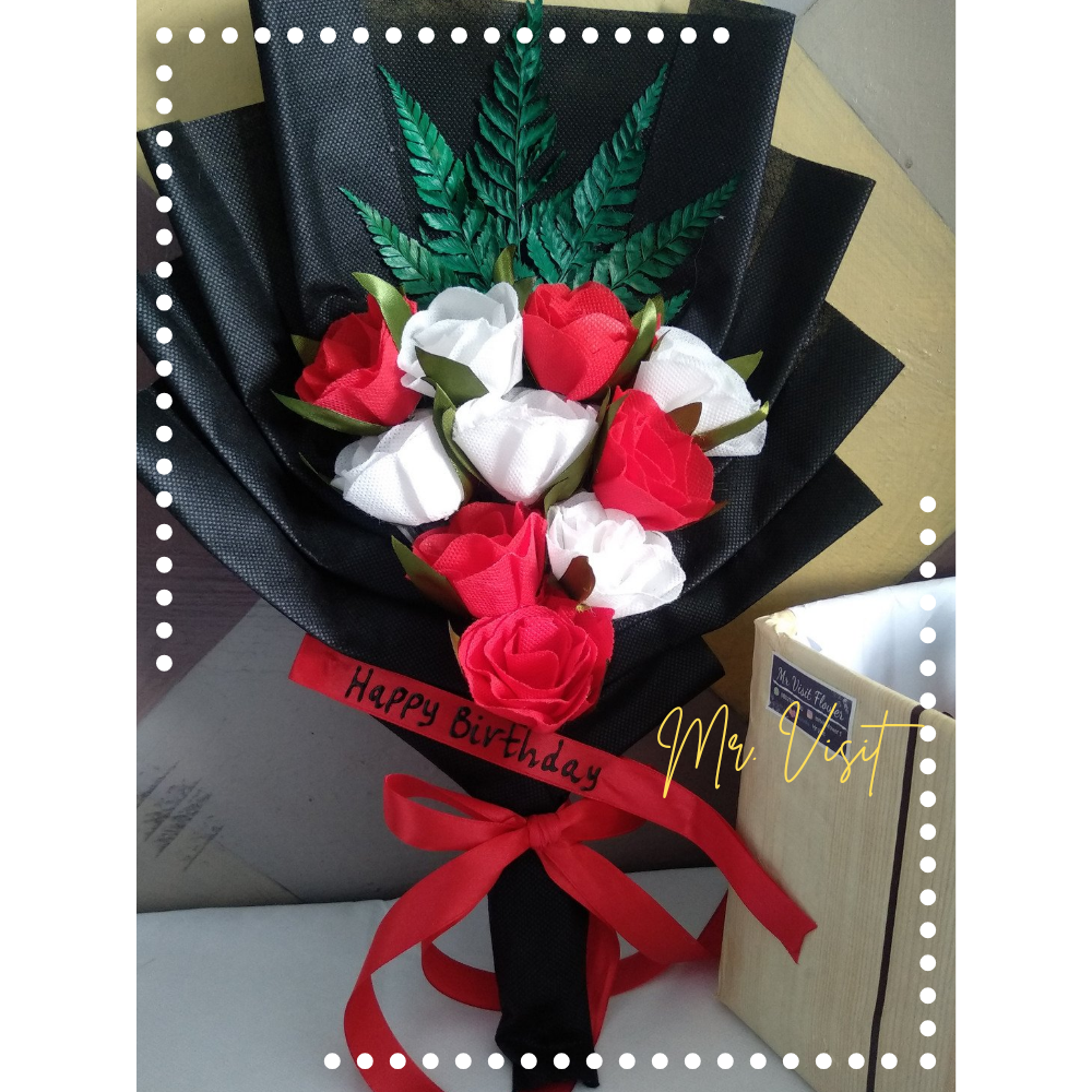Mr. Visit / Buket Bunga Wisuda Besar