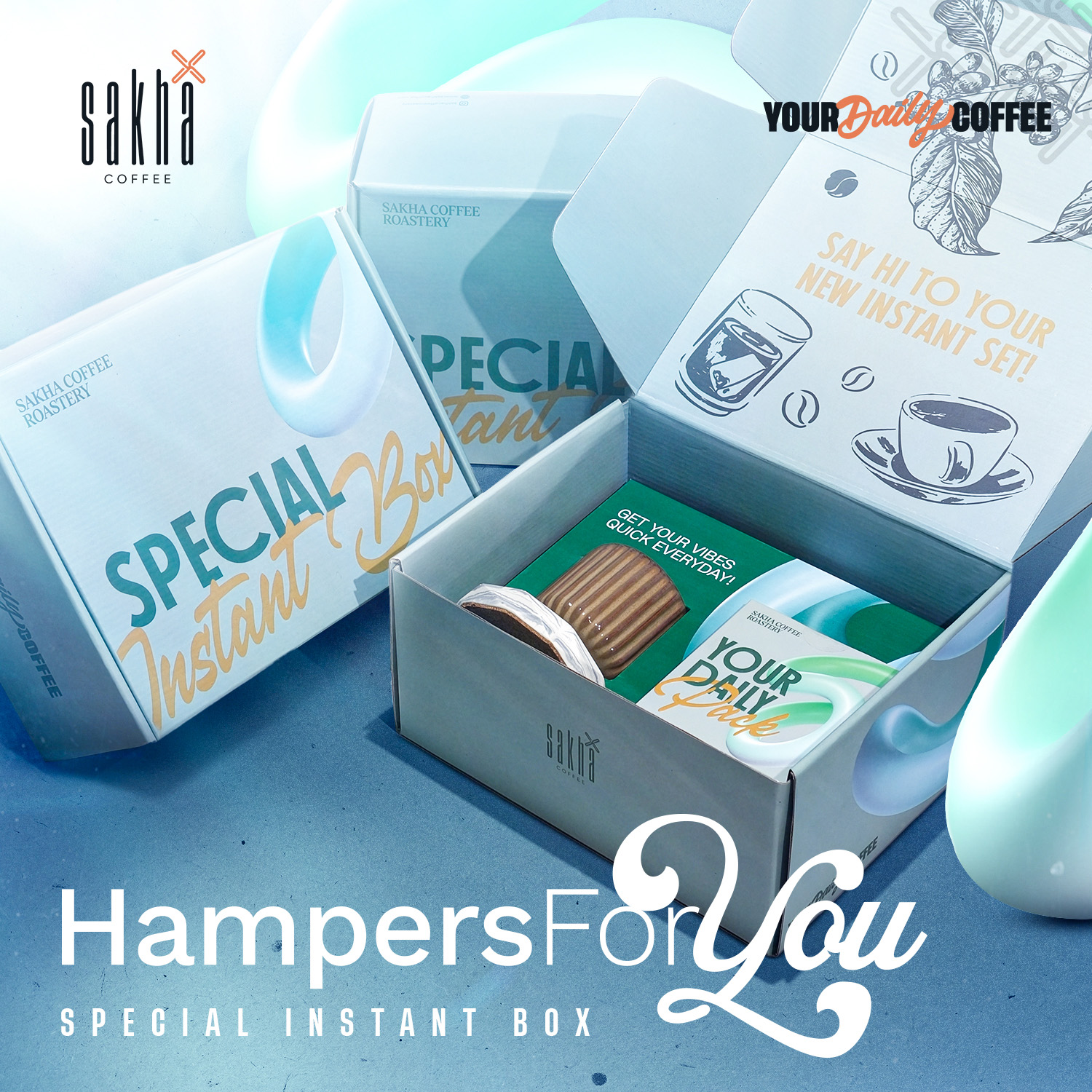 Hampers Arabica Coffee Package Exclusive hadiah box Set Arabica Coffee Parcel Souvenir by Sakha Coffeeโฆ