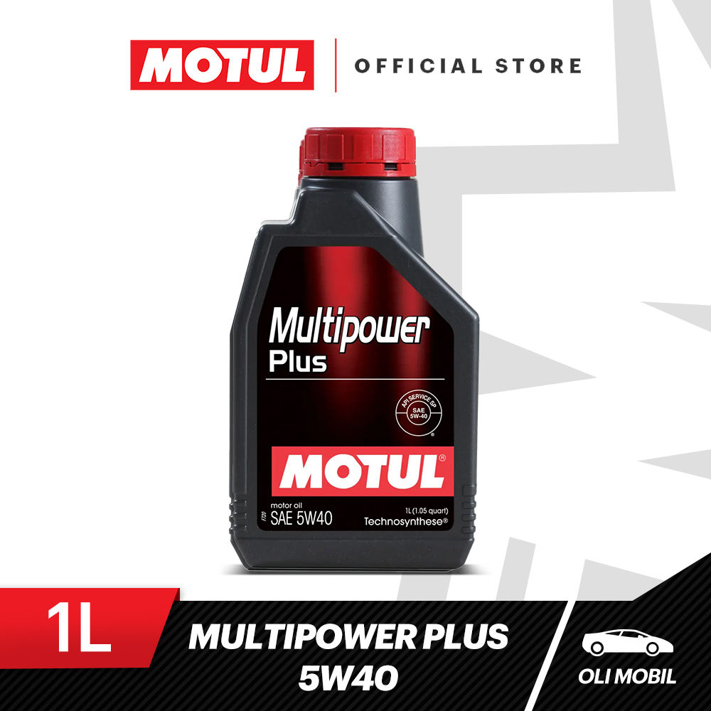 Motul Oli Mobil MULTIPOWER PLUS 5W40 SP 1L Harga 100,801 rupiah*Gratis Ongkir