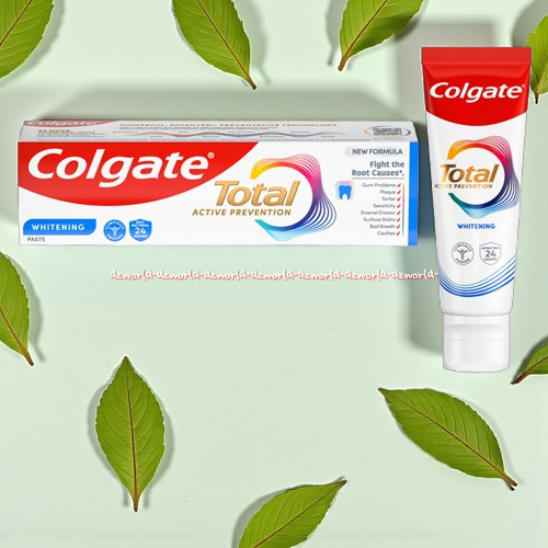 Colgate 150gr Whitening Total Active Prevention Toothpaste Odol Pasta Gigi Kolgate Mengatasi Masalah Kesehatan Mulut