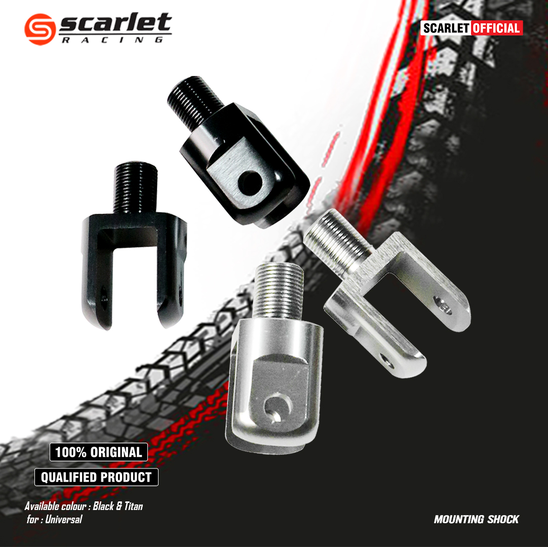 Scarlet Racing - Mounting Shock U Harga 34,000 rupiah*Gratis Ongkir