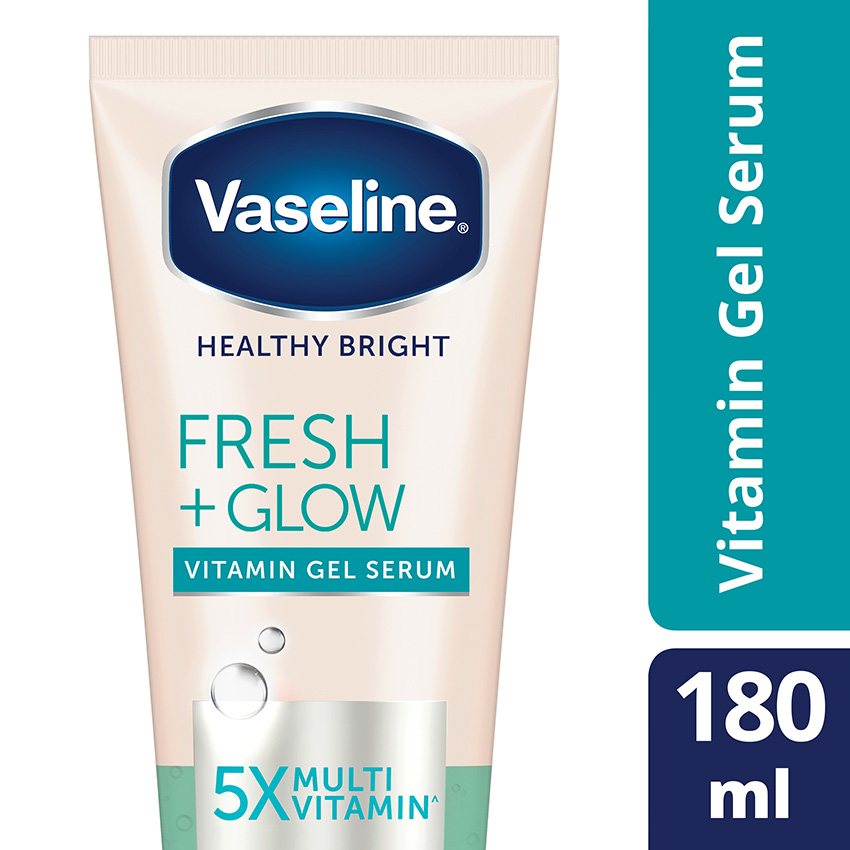 Vaseline Vitamin Gel Body Serum Fresh Glow 180ml