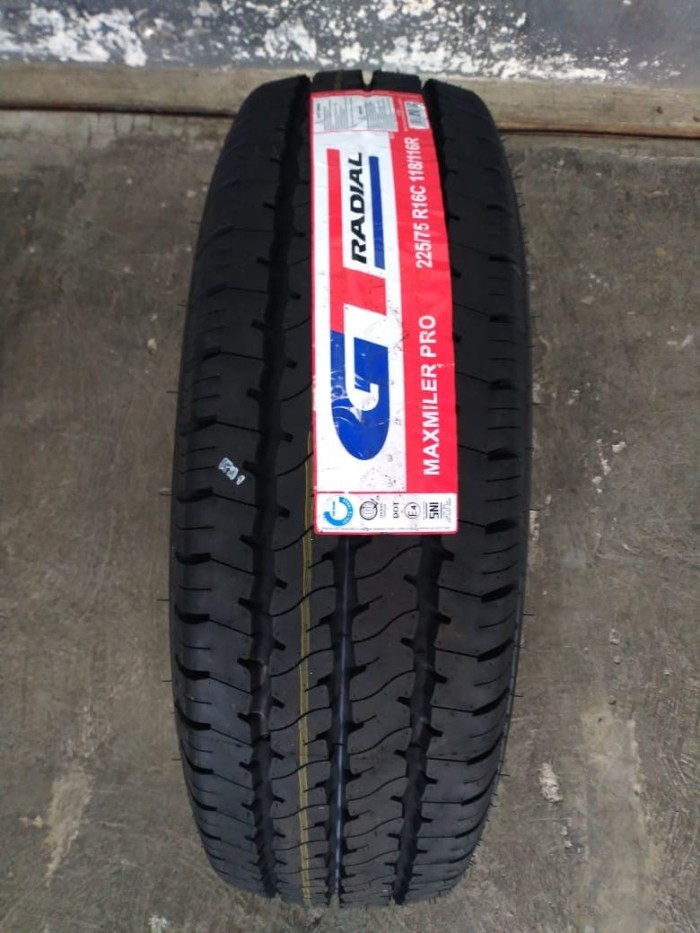 PROMO GT Radial Maxmiller PRO 225/75 R16 Mobil VAN KOMERSIL SHUTTLE ELF Harga 1,237,996 rupiah*Gratis Ongkir