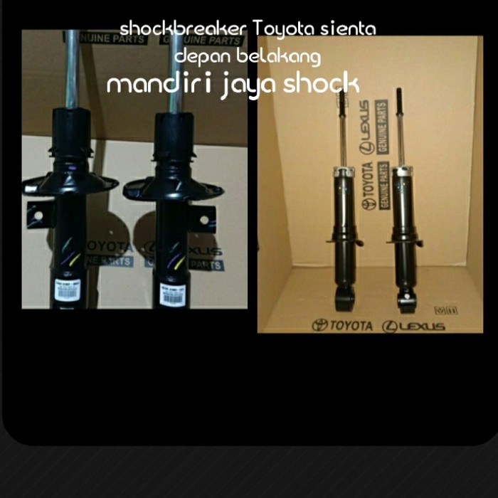 shock shockbreaker toyota sienta depan belakang sepasang original Harga 1,100,000 rupiah*Gratis Ongkir
