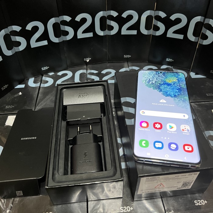 SAMSUNG GALAXY S20 PLUS S20+ 8/128 RAM 8GB - 128GB ORIGINAL SEIN Harga 4,490,000 rupiah*Gratis Ongkir