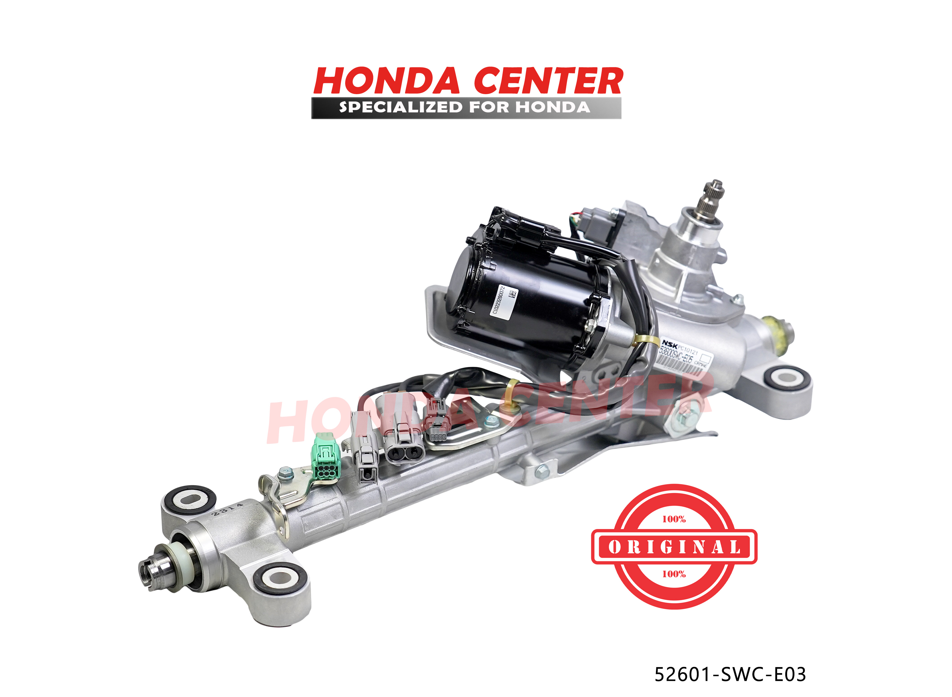EPS electric power steering gear box steering wheel steering wheel tub rack CRV Gen3 steering wheel 2007 2008 2009 2010 2011 2012 2000cc 53601-SWC Harga 8,000,000 rupiah*Gratis Ongkir