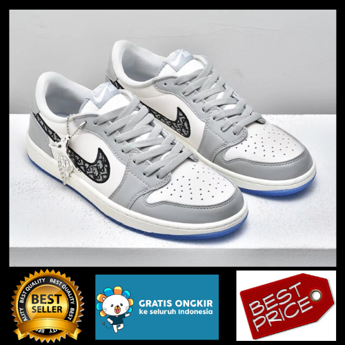 DIOR WOLF GREY PK ORIGINAL SNEAKERS 