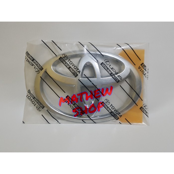 Emblem Logo Belakang Toyota All New Avanza 2012-2015 Chrome ORI Harga 60,000 rupiah*Gratis Ongkir