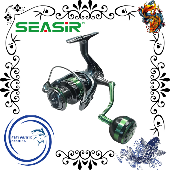 Promo Seasir MEGACUDA Reel Pancing Baitcasting,11 + 1 BB, Rasio 6.5:1 -  Right Handle - Kab. Tangerang - Seasir Official Store