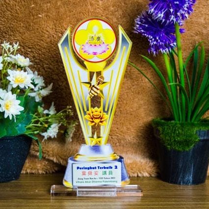 Plakat Akrilik Custom Ukuran 25x10cm tebal