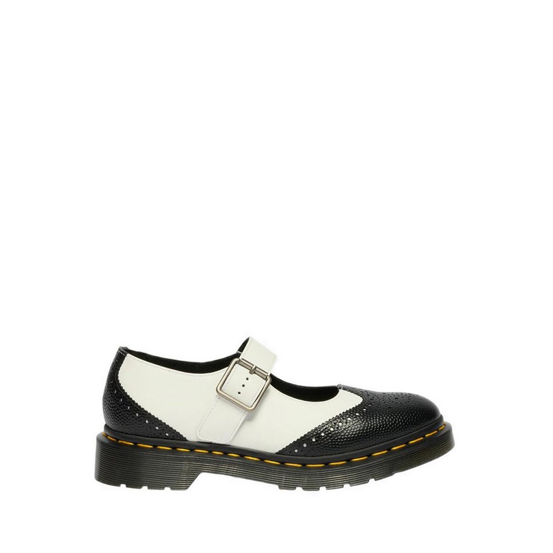 Dr. Martens MJ BW Black+White Atlas Pebble Grain+Smooth ราคา 6,990 บาท*ส่งฟรี