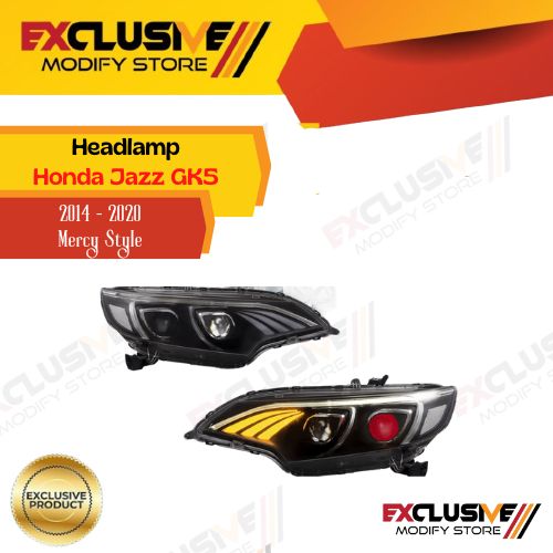 Head Lamp/headlights Honda Jazz GK5 2015 - 2017 mercy style Giá 5,500,000 Đồng*Miễn phí vận chuyển