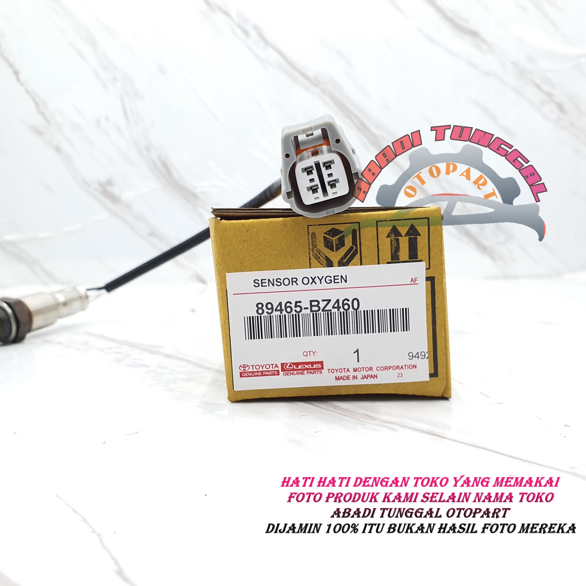 sensor o2 oksigen kenalpot BAWAH CALYA 1.0 1000CC SIGRA 1.0 1000CC Harga 230,000 rupiah*Gratis Ongkir