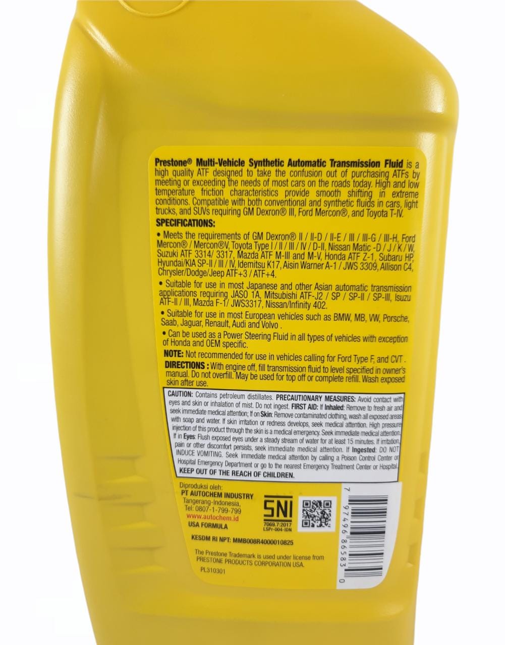 Prestone ATF Stop Leak Automatic Transmission Fluid, 32 Oz, 60 OFF