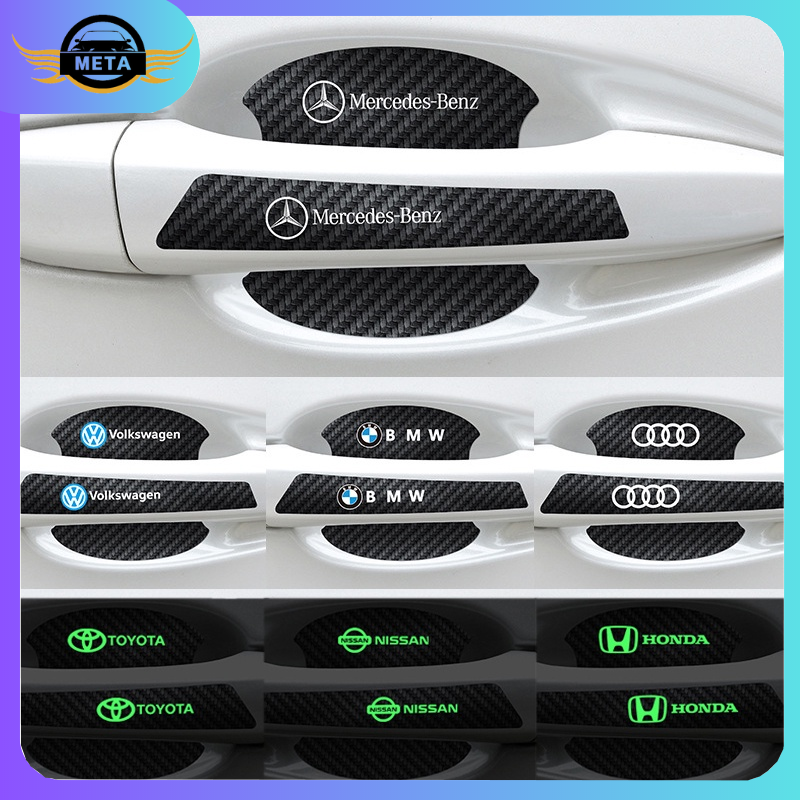 8pcs Stiker Pelindung Handle Pintu Mobil Anti Gores Untuk Nissan Toyota Honda Suzuki Mitsubishi Daihatsu Harga 28,499 rupiah*Gratis Ongkir