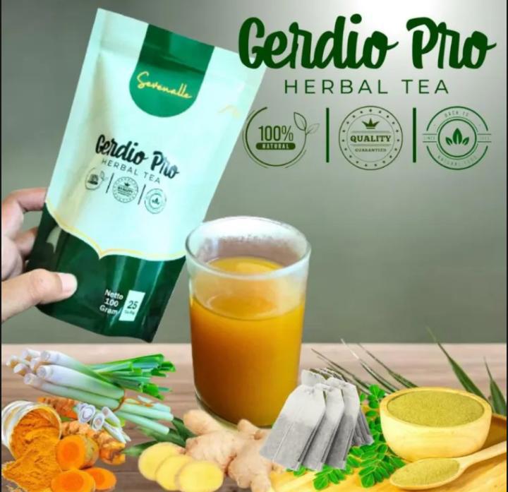 Gerdio PRO TEH Untuk Lambung 100% Herbal Alami