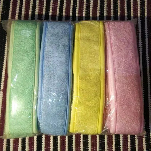 Paket 12 Pcs BANDO HANDUK KEPALA Bandana mandi Harga 23,590 rupiah*Gratis Ongkir